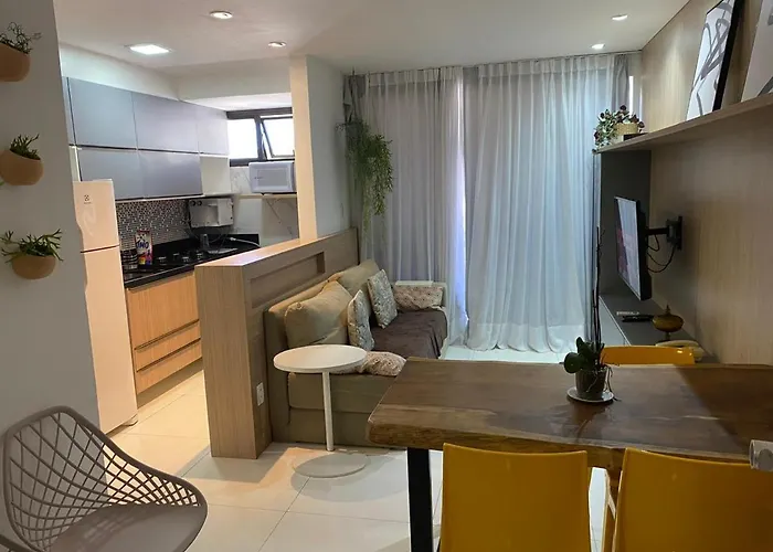 Apto Com Vista Mar, Piscina, Sauna, Academia E Servicos De Limpeza