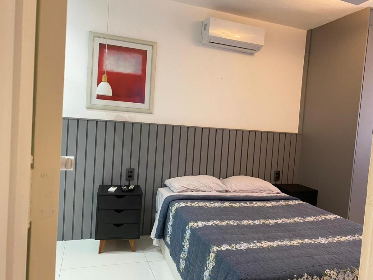 Apartemen Apto Com Vista Mar, Piscina, Sauna, Academia E Servicos De Limpeza